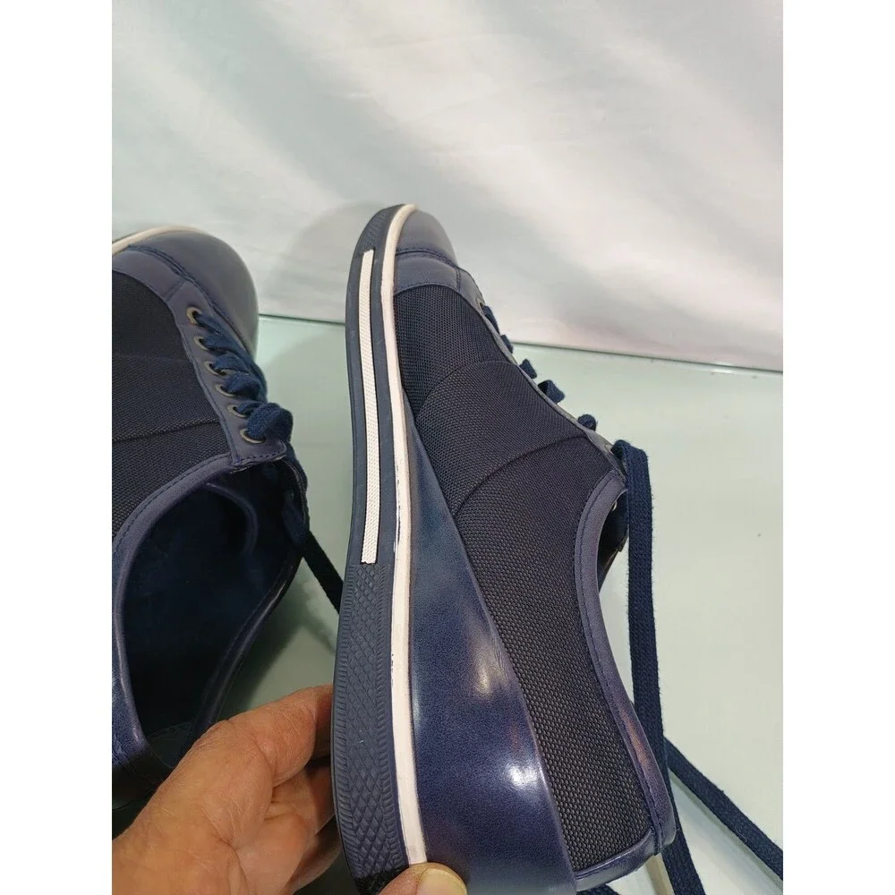 Zanzara Men's Blue Rory Shoes Lace Up Sneakers Size 10